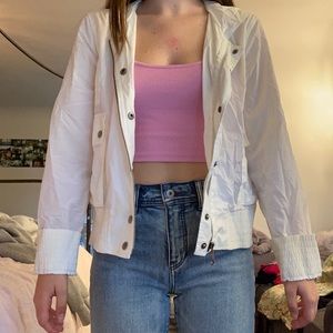 vintage Juicy couture white windbreaker